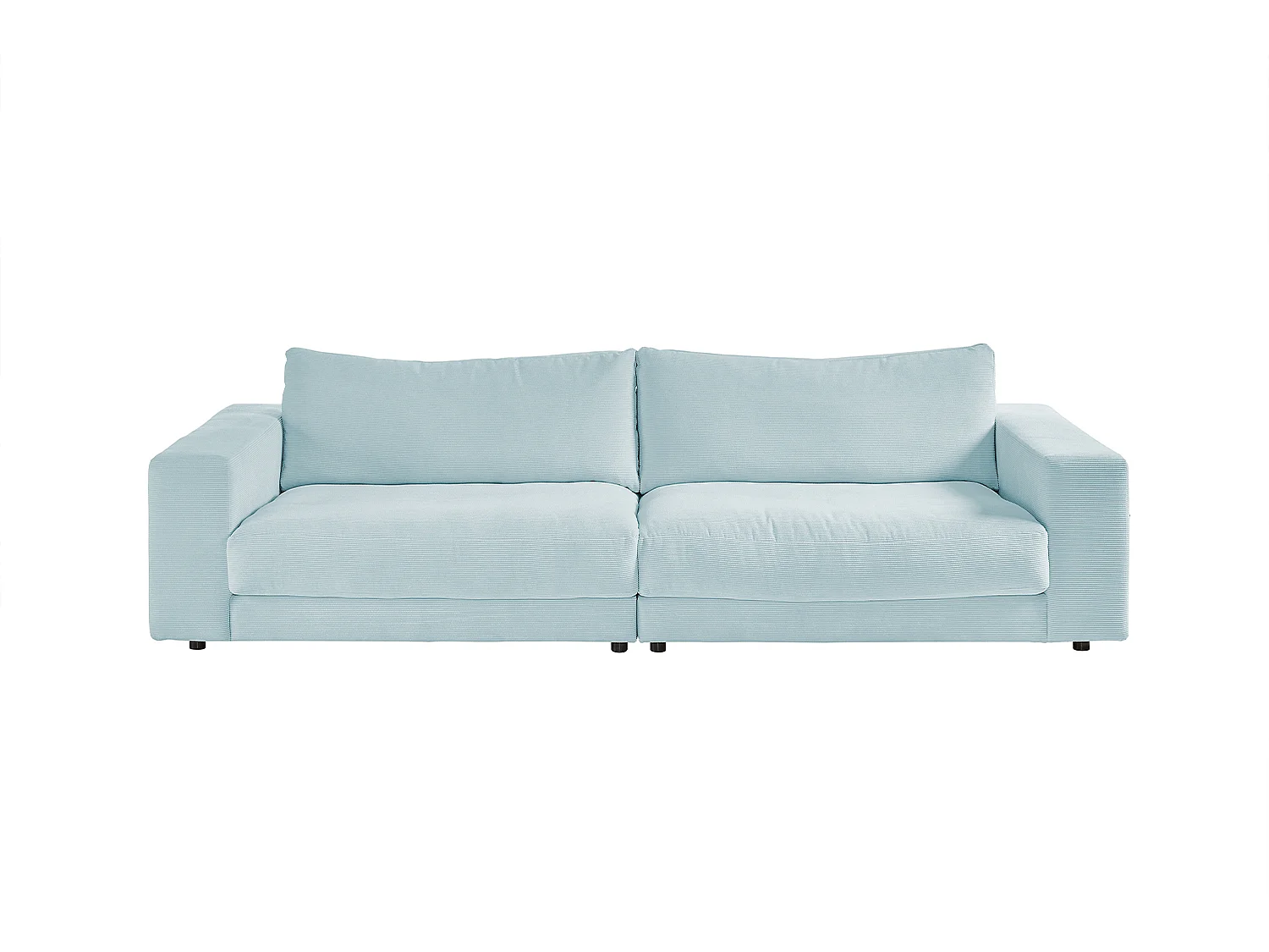 Sofa - Hellblau Cord - MADELINE