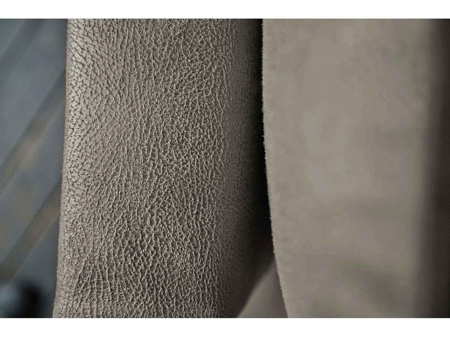 Canapé - anthracite similicuir - VILNIUS