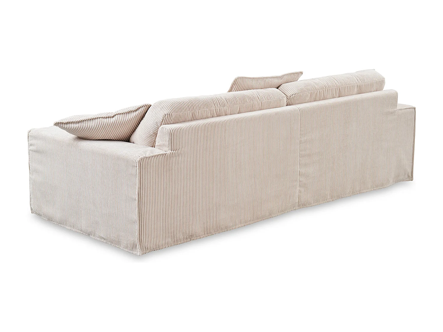 Sofa - Cremeweiß Cord - NETTA