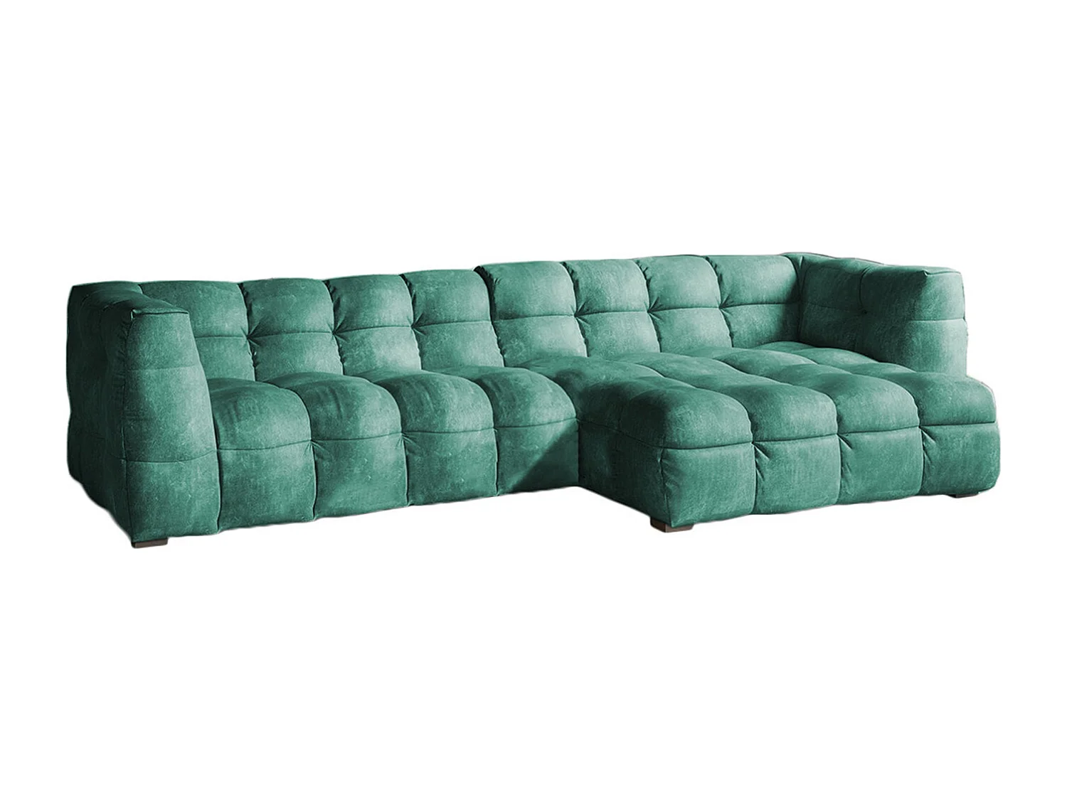 Sofá - Petróleo terciopelo - ROSARIO