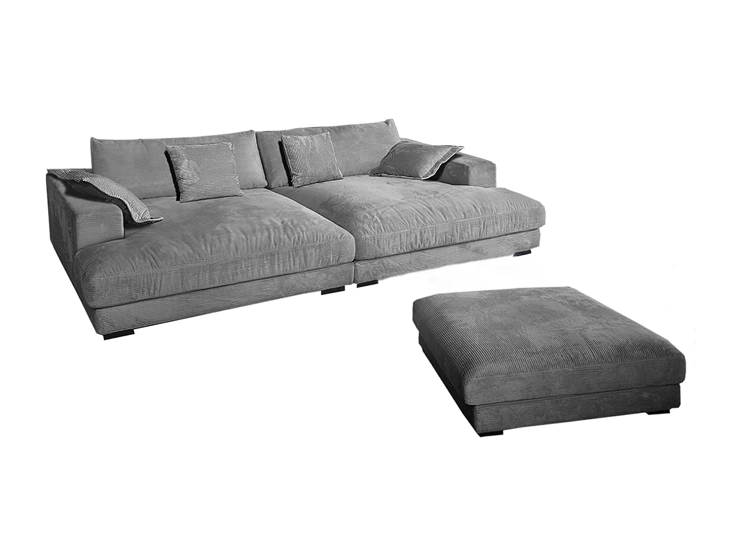 Big - Grau Cord - MADELINE