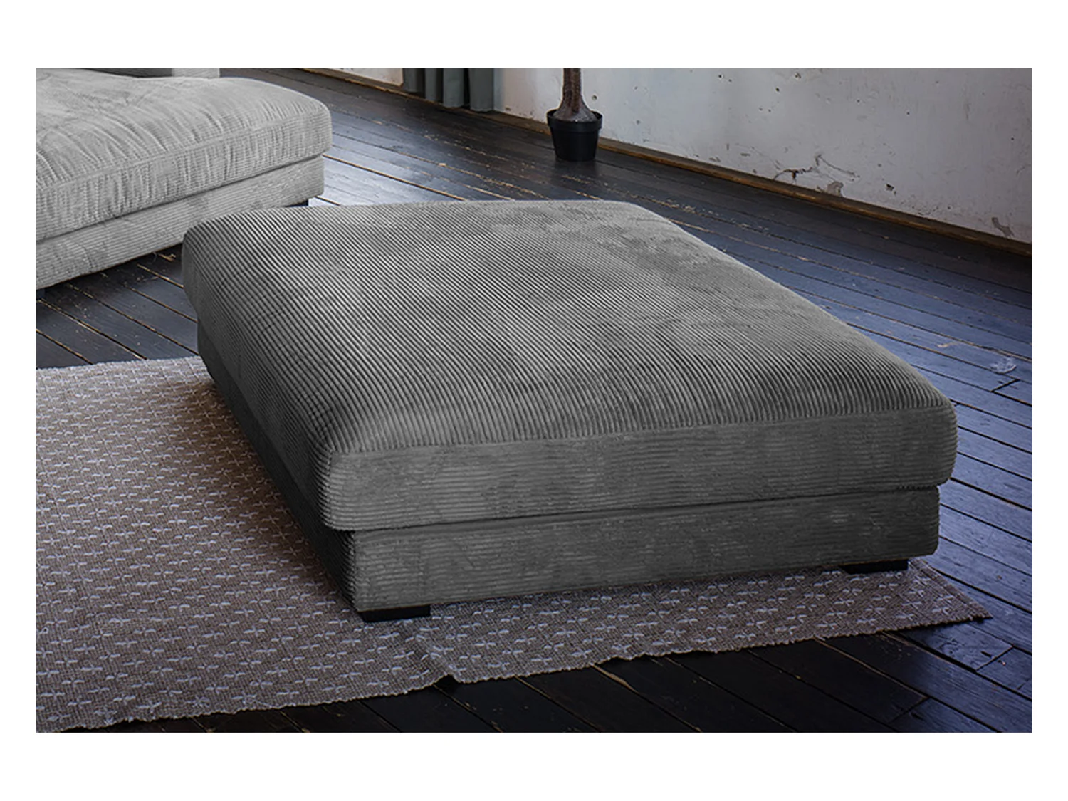 Big - Grau Cord - MADELINE