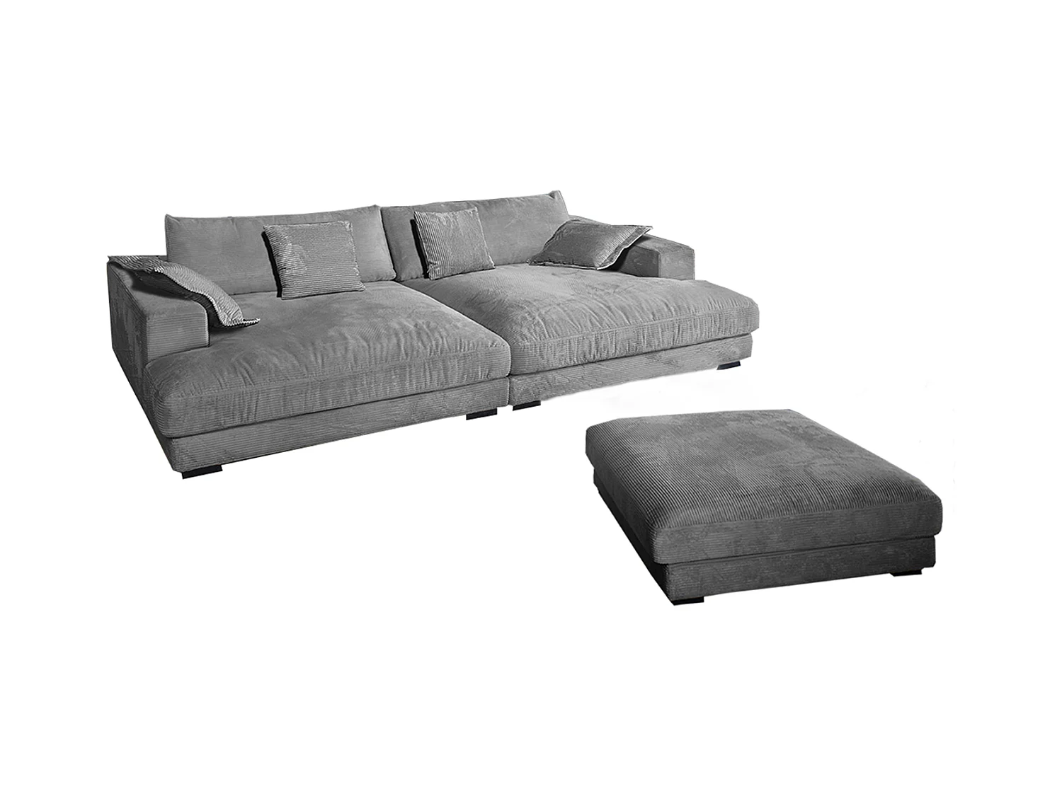 Big - Grau Cord - MADELINE