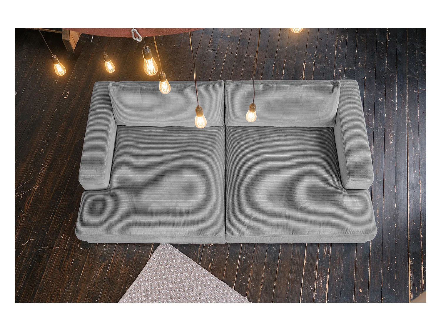 Big - Grau Cord - MADELINE