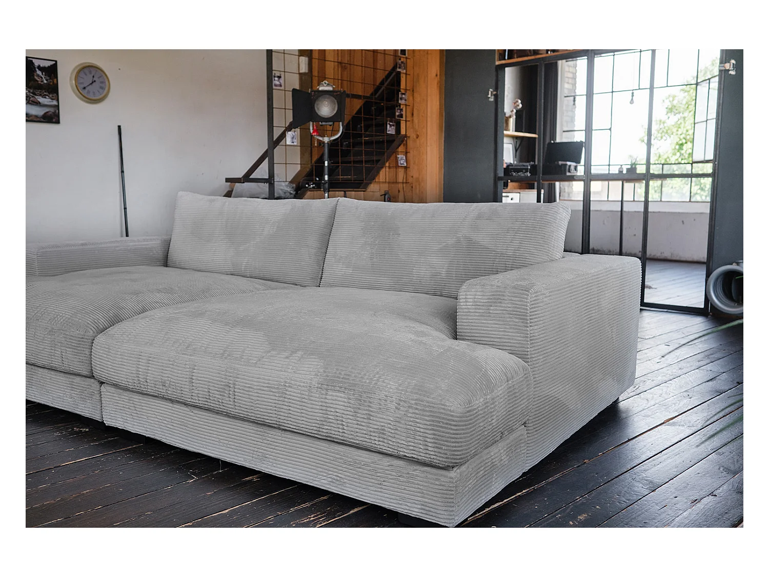 Big - Grau Cord - MADELINE