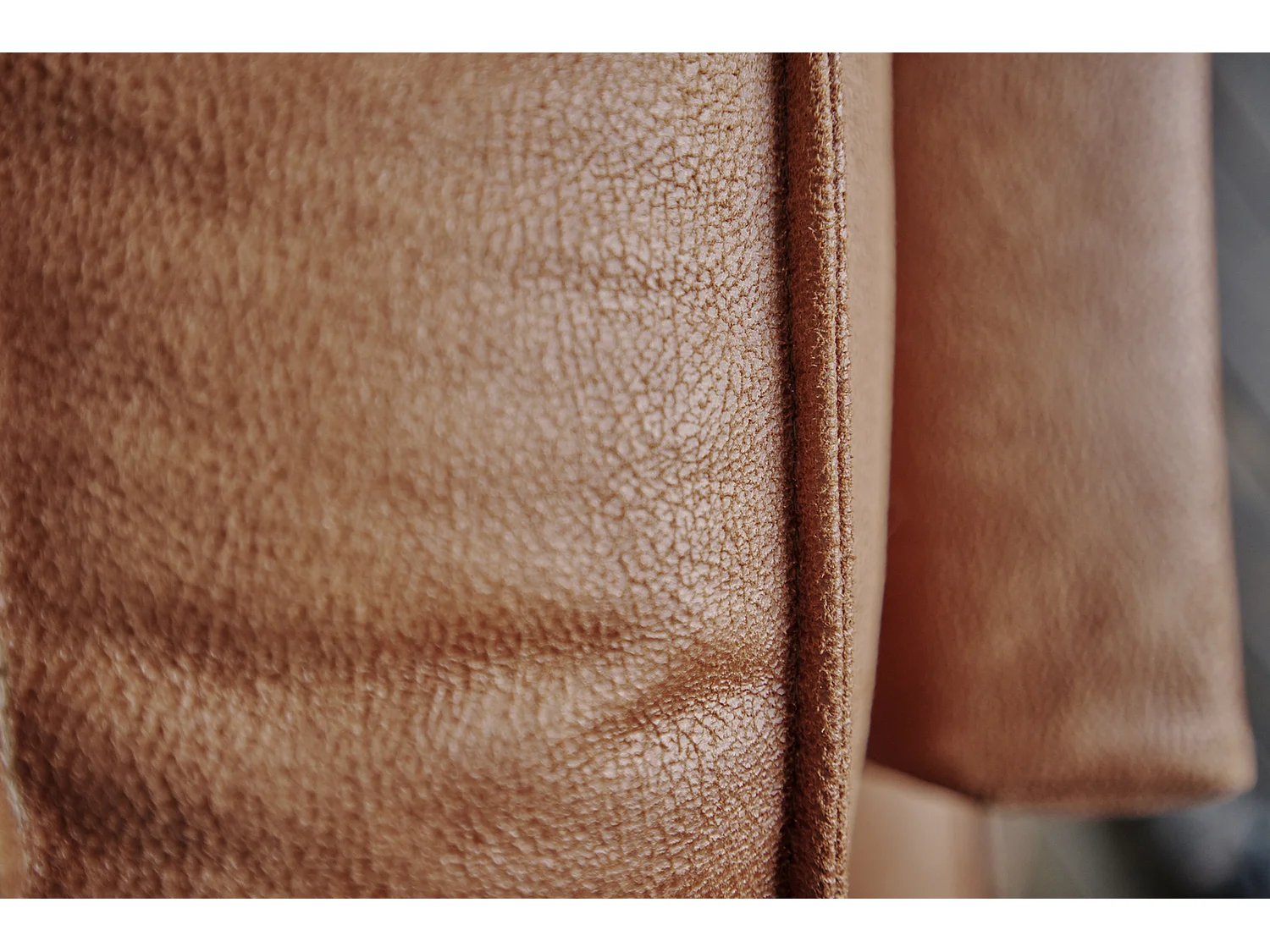 Hoekbank - Bruin Imitatieleer - VILNIUS