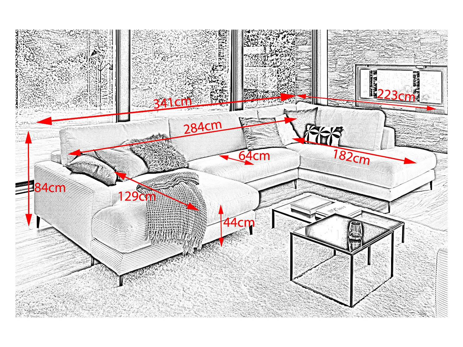 Sofá - topo Pana - CARA