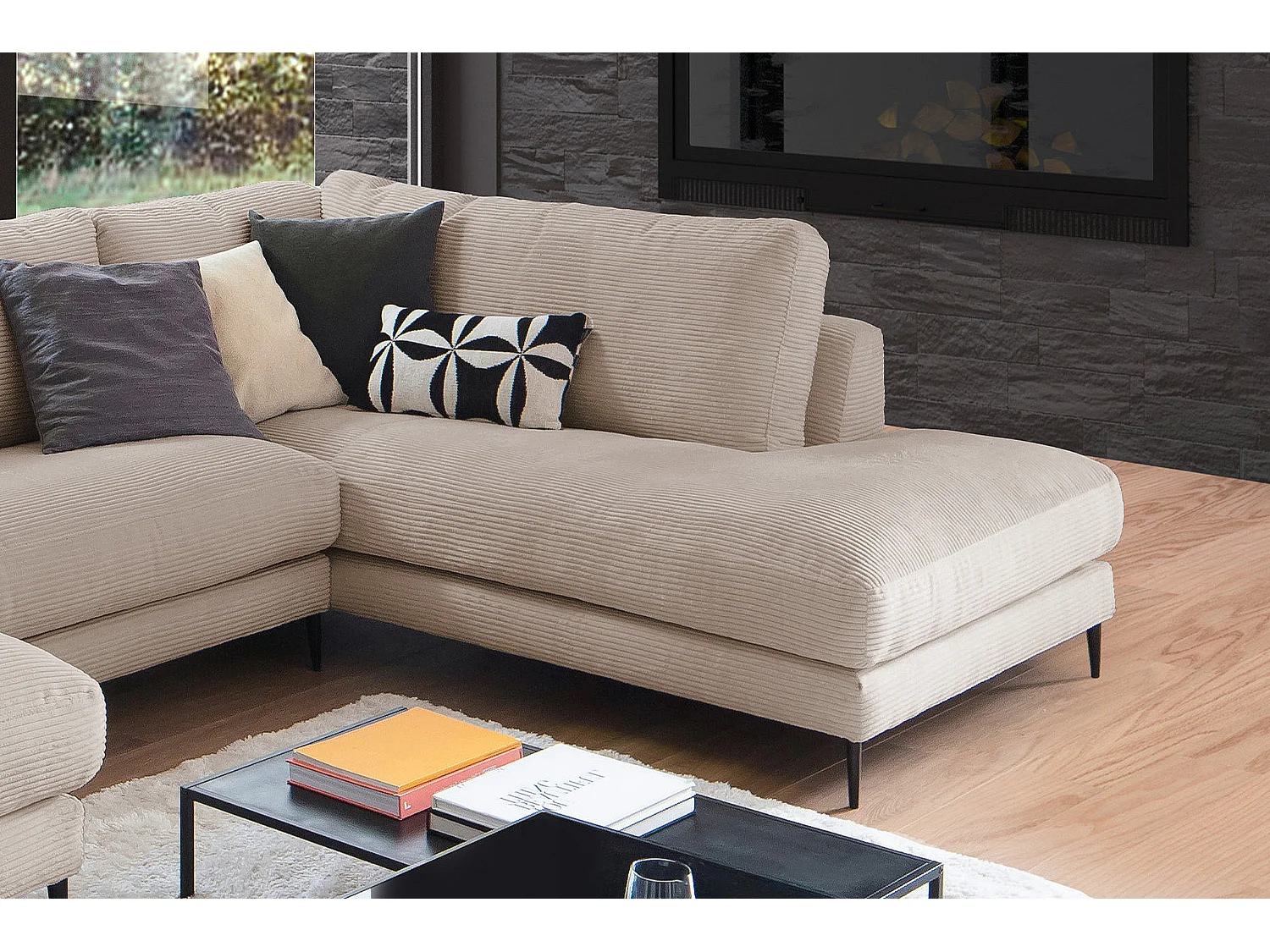 Divano - talpa Velluto a coste - CARA