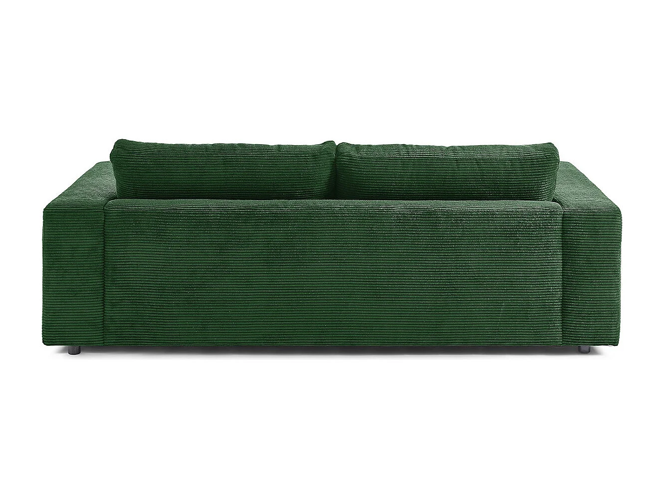 Sofa - Smaragdgrün Cord - MADELINE