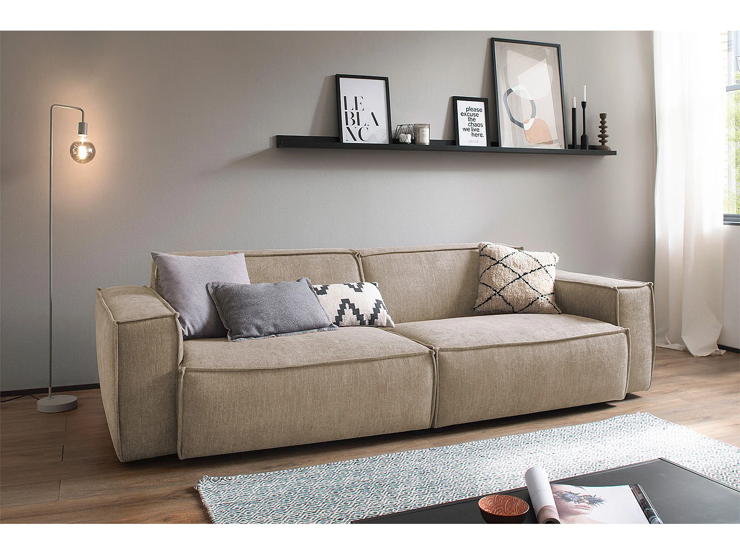 Set - taupe tissu tissé - SAMU