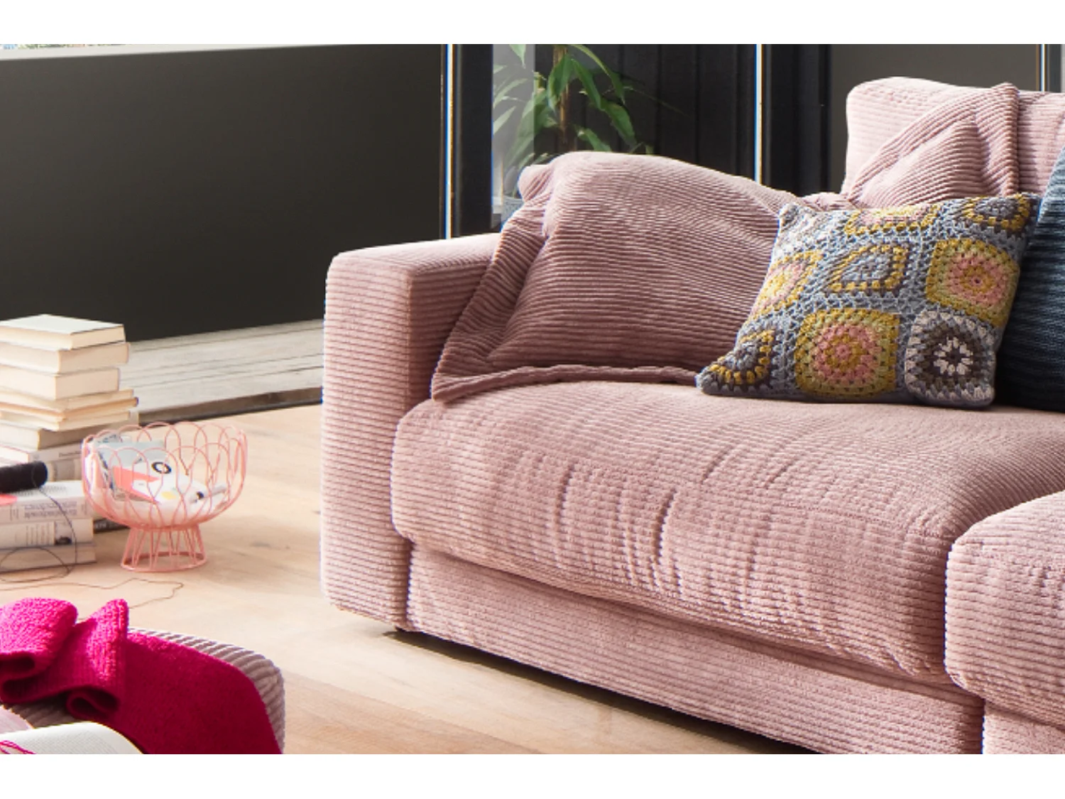 Bank - Roze Koord - MADELINE