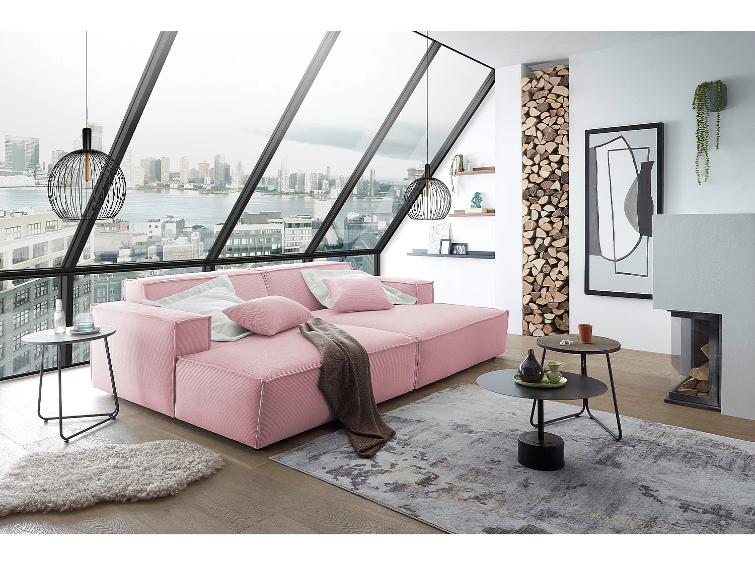 Bigsofa - Pink Cord - SAMU