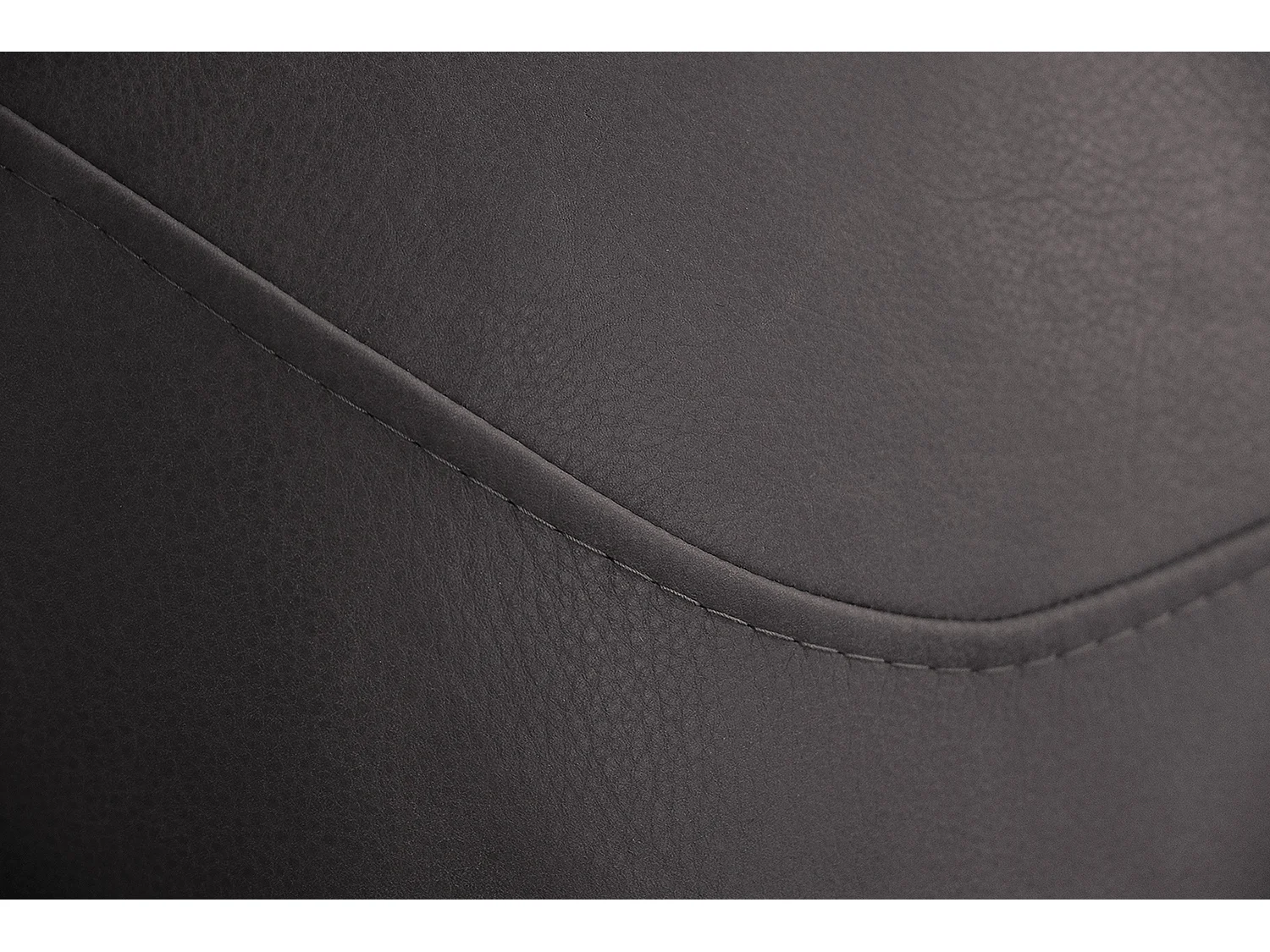 Ledersofa - Grau Leder - DAVITO