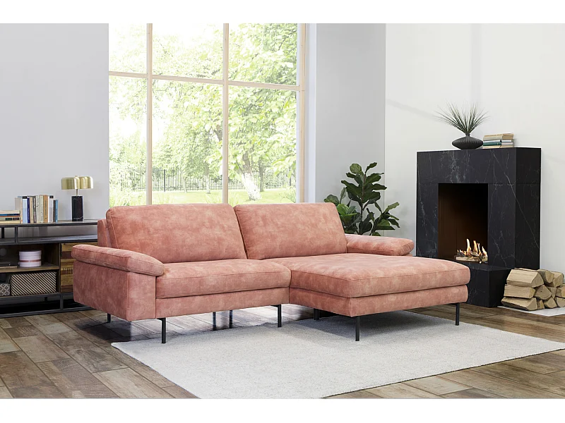 Sofa - Pink Velvet - VISAO
