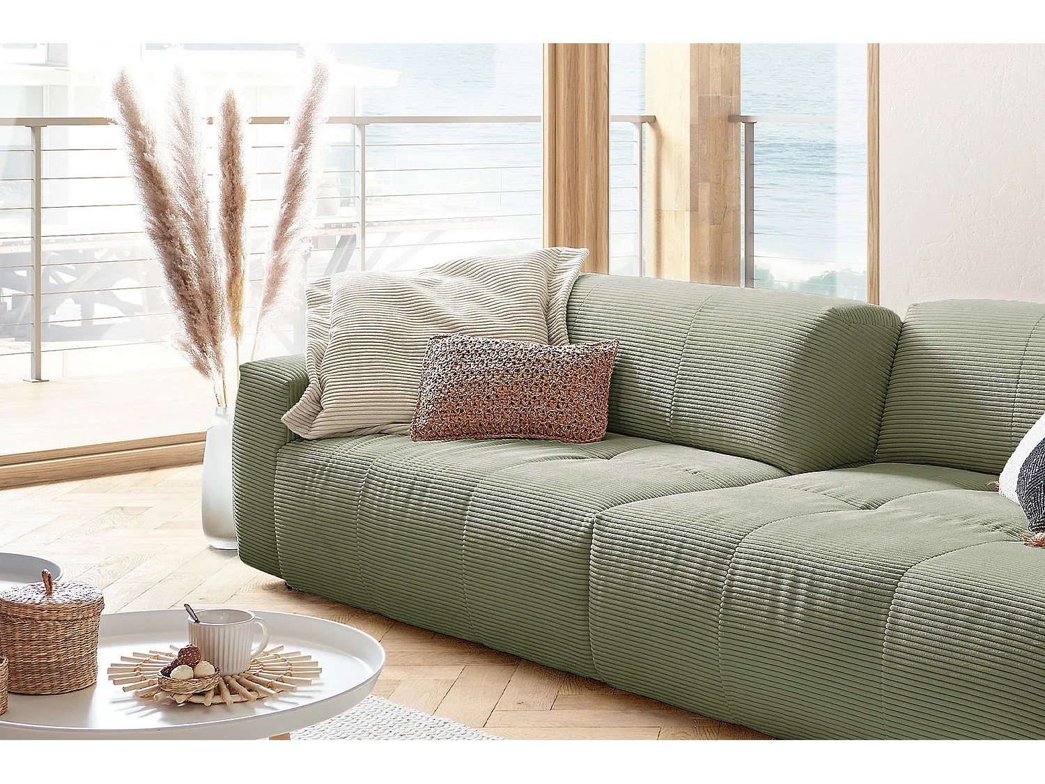 Sofá - Verde Pana - PALACE