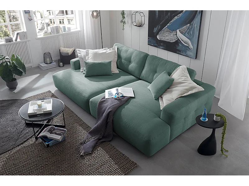 Sofá - Verde Pana - MIKA