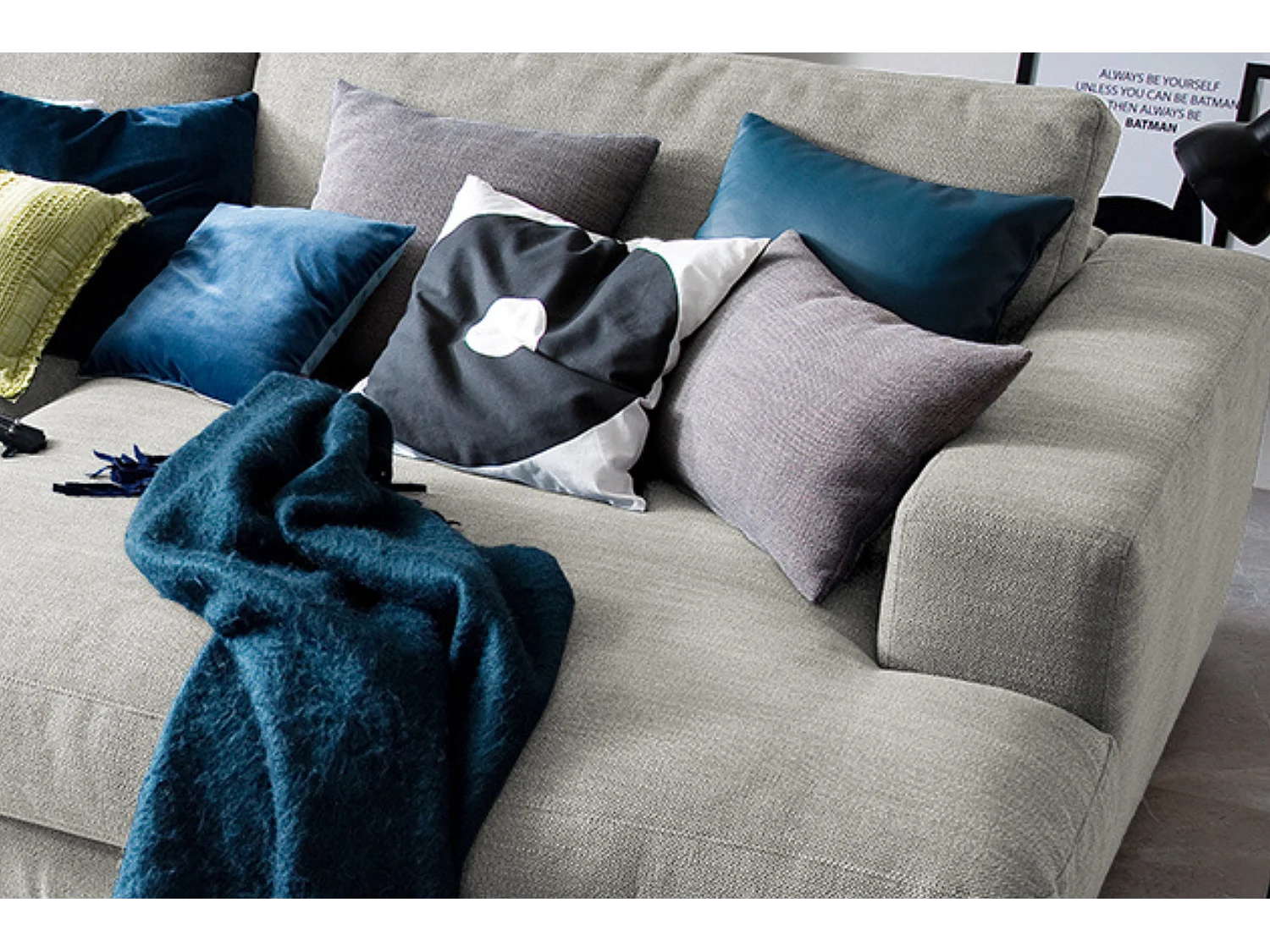 Big - Silber Webstoff - MADELINE