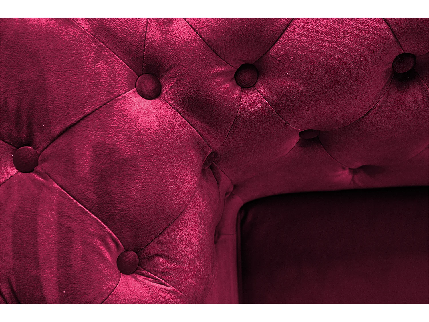 Sofa - Pink Velvet - NARLA