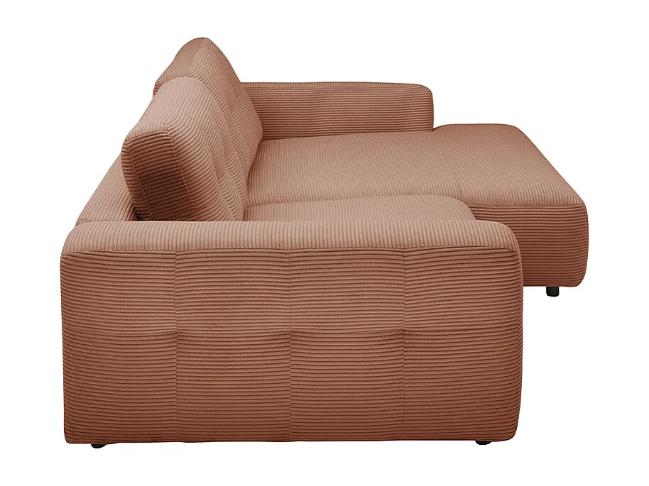 Ecksofa - Braun Cord - MIKA
