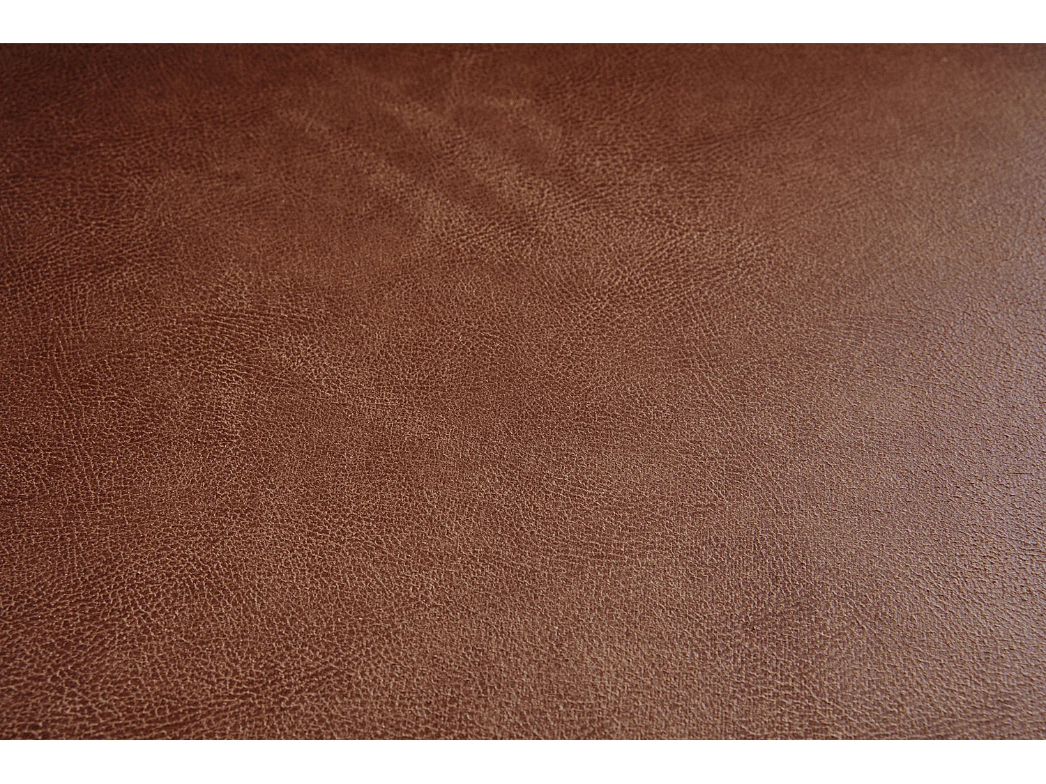 Sofa - Braun Kunstleder - VILNIUS