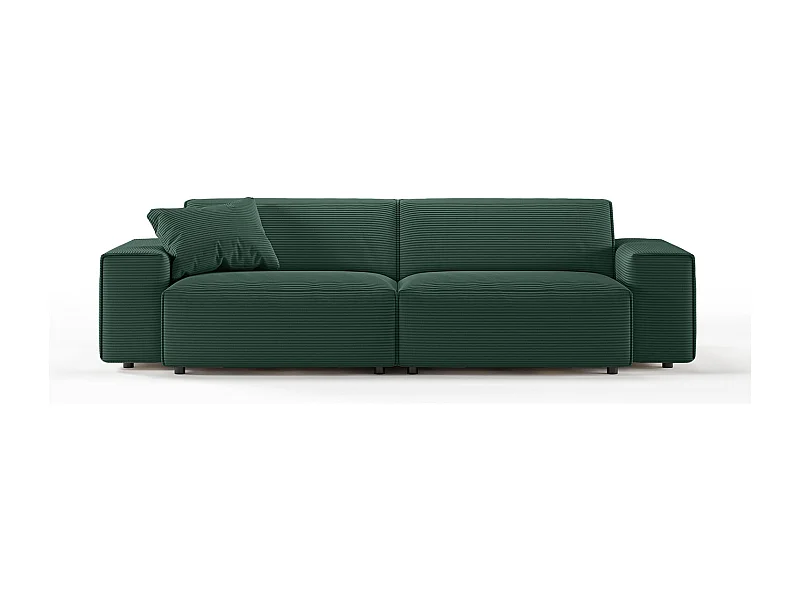 Sofa - Smaragdgrün Cord - RANI
