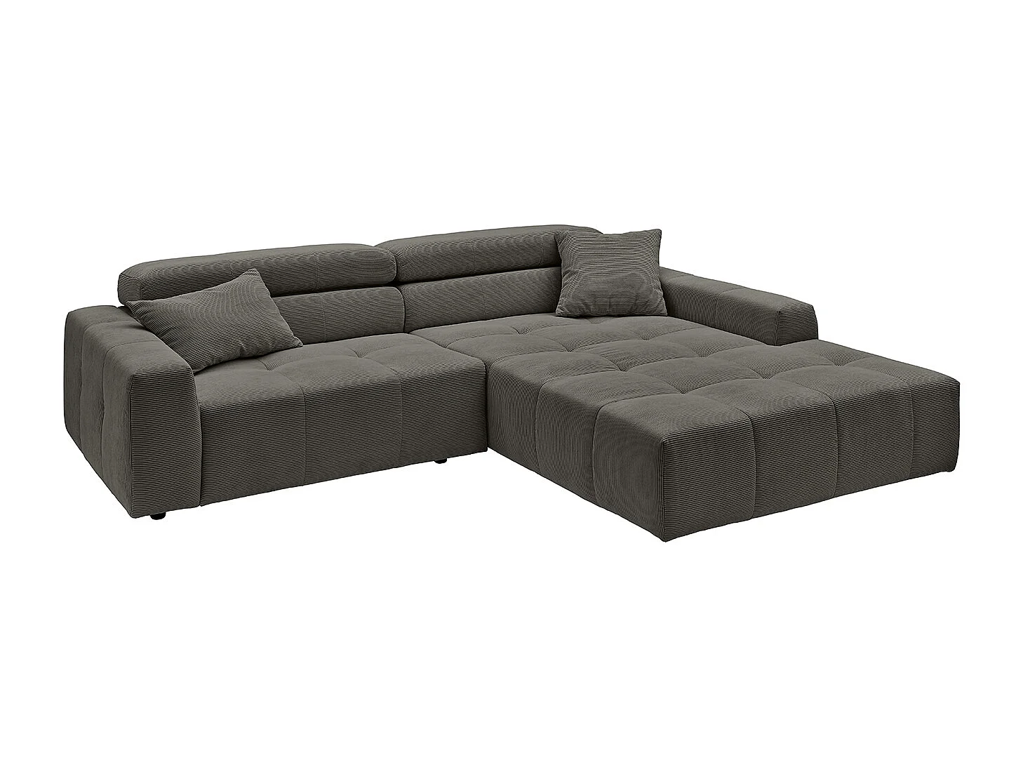 Divano - antracite Velluto a coste - RENO