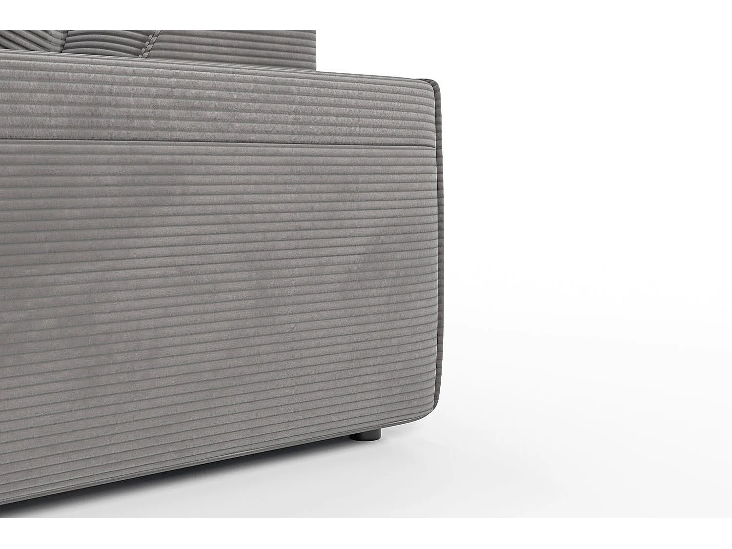 Divano - Grigio Velluto a coste - RANI