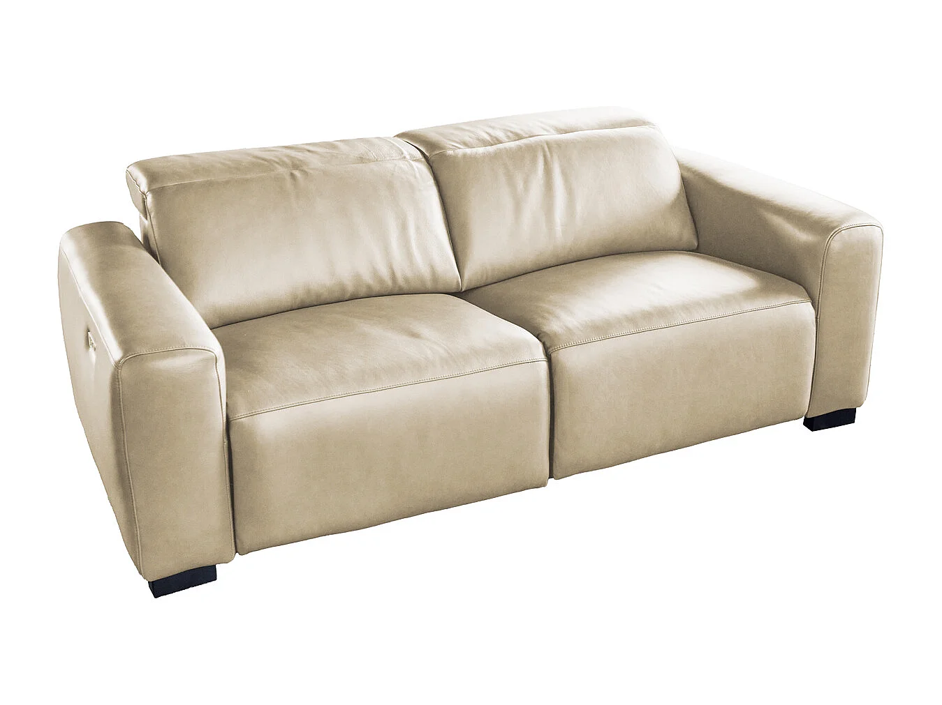 Bank - Crème wit Leer - FINN