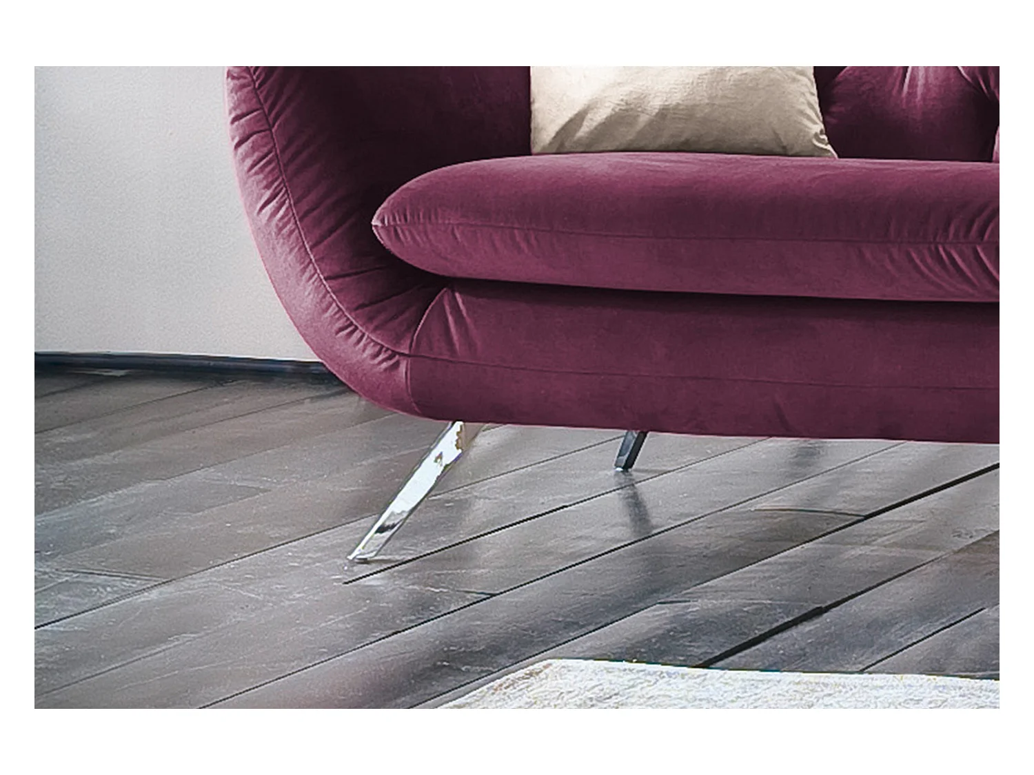 Sofa - Violett Velvet - CHARME