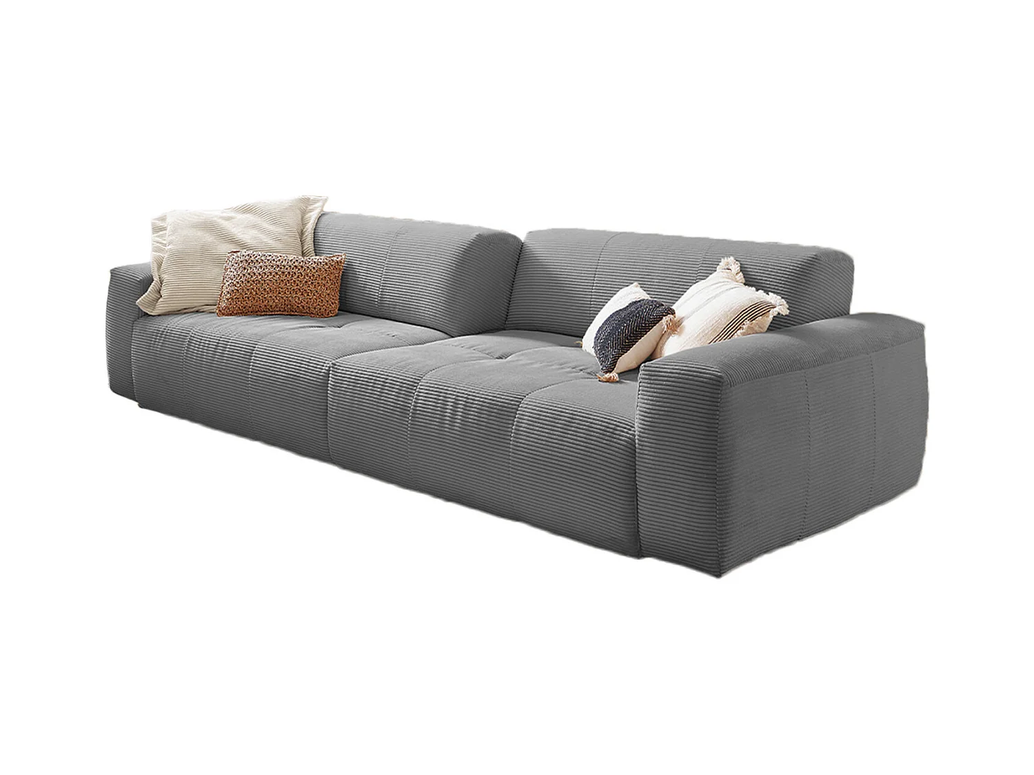 Canapé - Gris Velours côtelé - PALACE