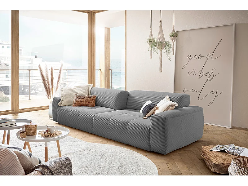Sofa - Grau Cord - PALACE