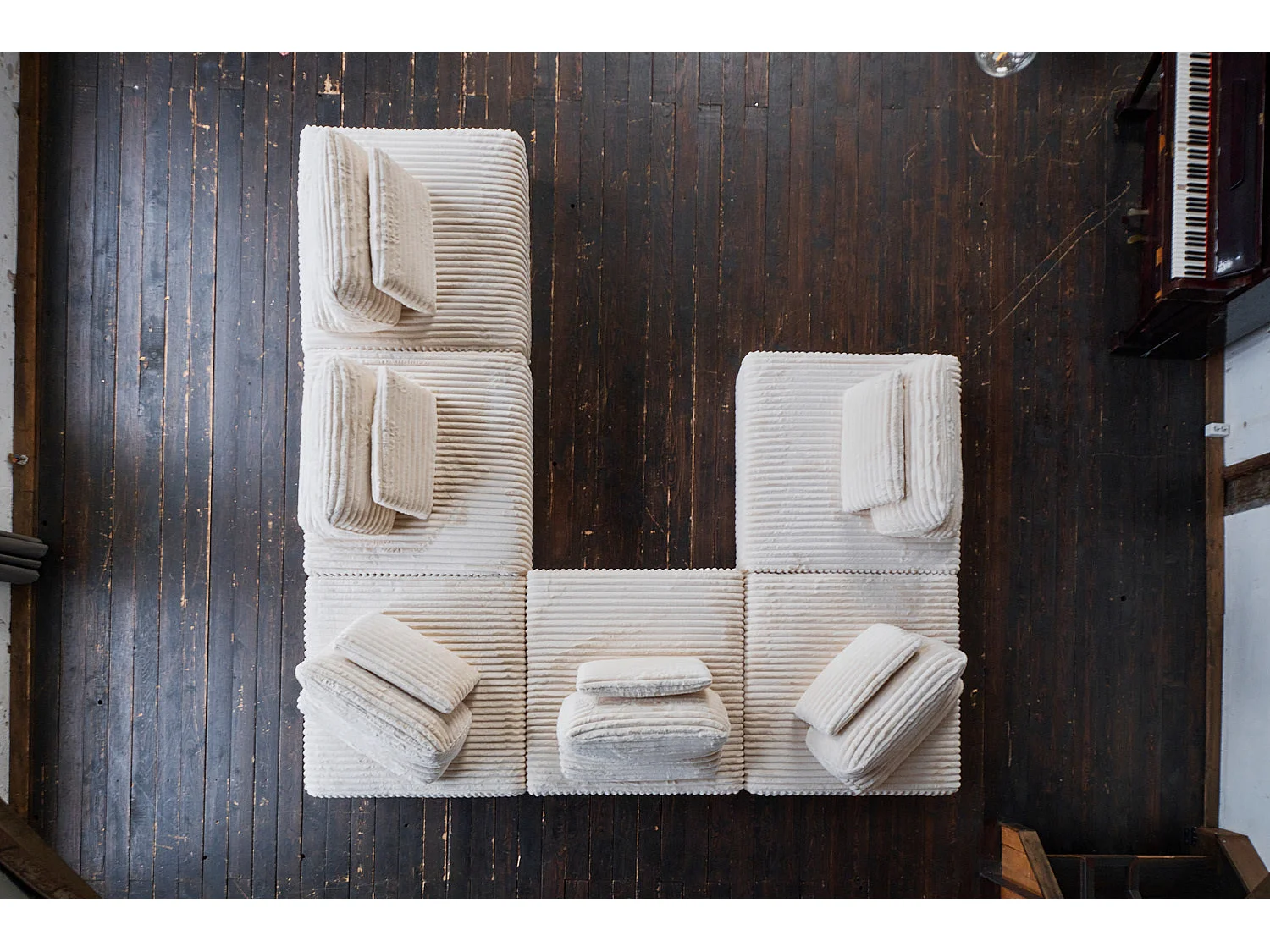 Sofá - blanco crema Pana - WIOLO SOFT