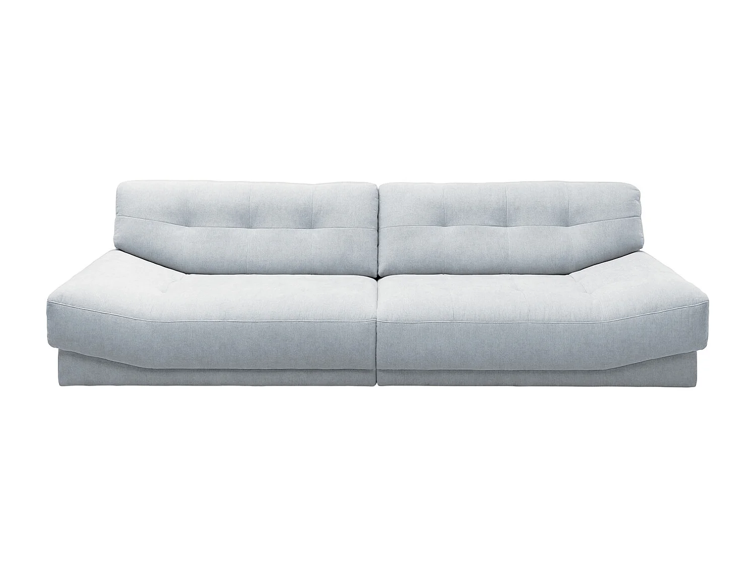 Sofa - Hellblau Webstoff - MOZZA