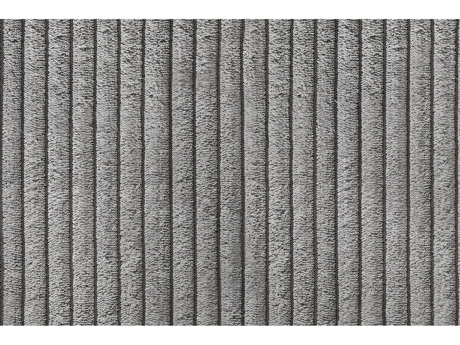 Canapé - Gris Velours côtelé - MADELINE