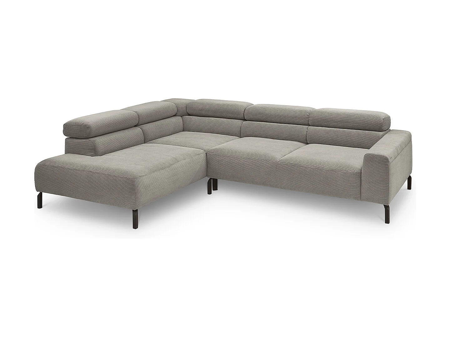 Hoekbank - Grijs Koord - DELIA