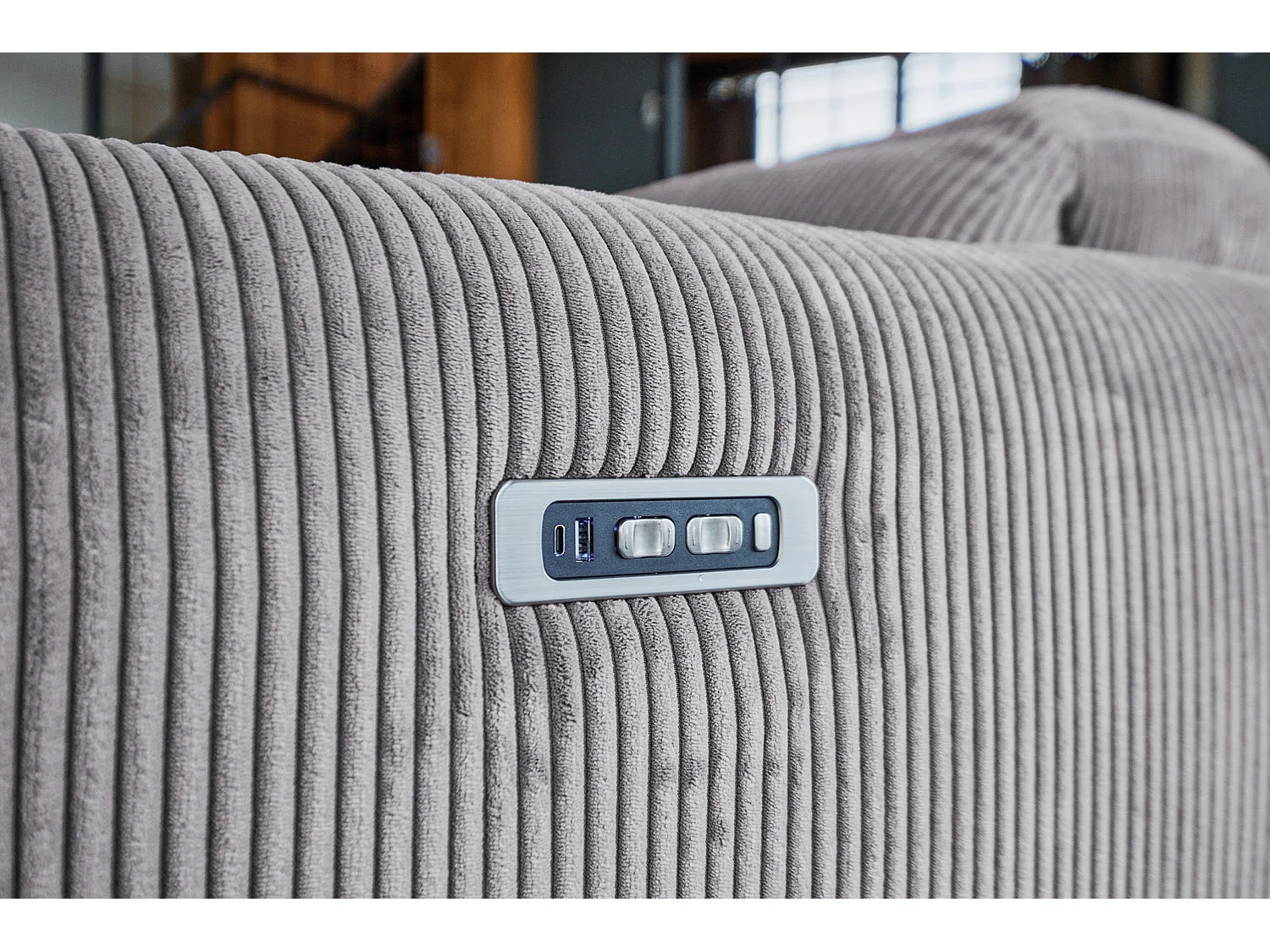 Sofa - Grau Cord - FINN