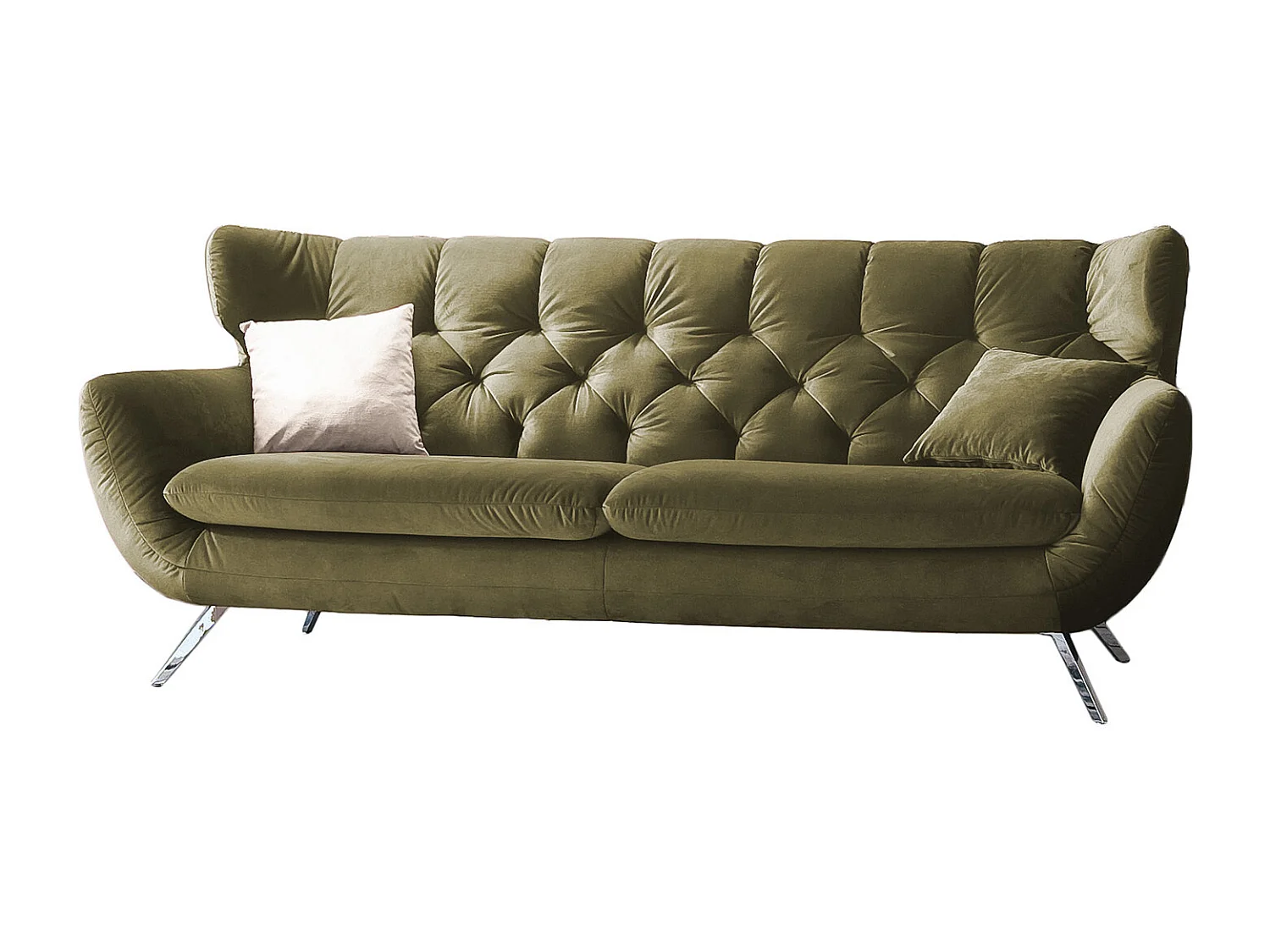 Sofa - Grün Velvet - CHARME