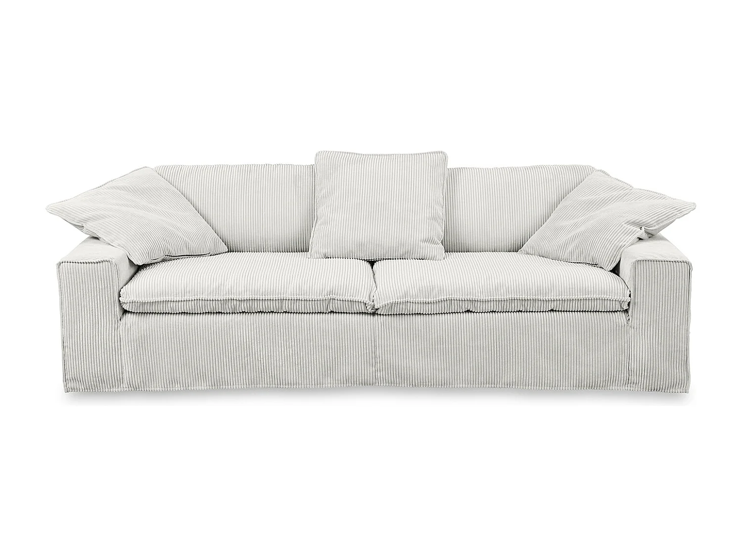 Bank - Lichtgrijs Koord - NETTA