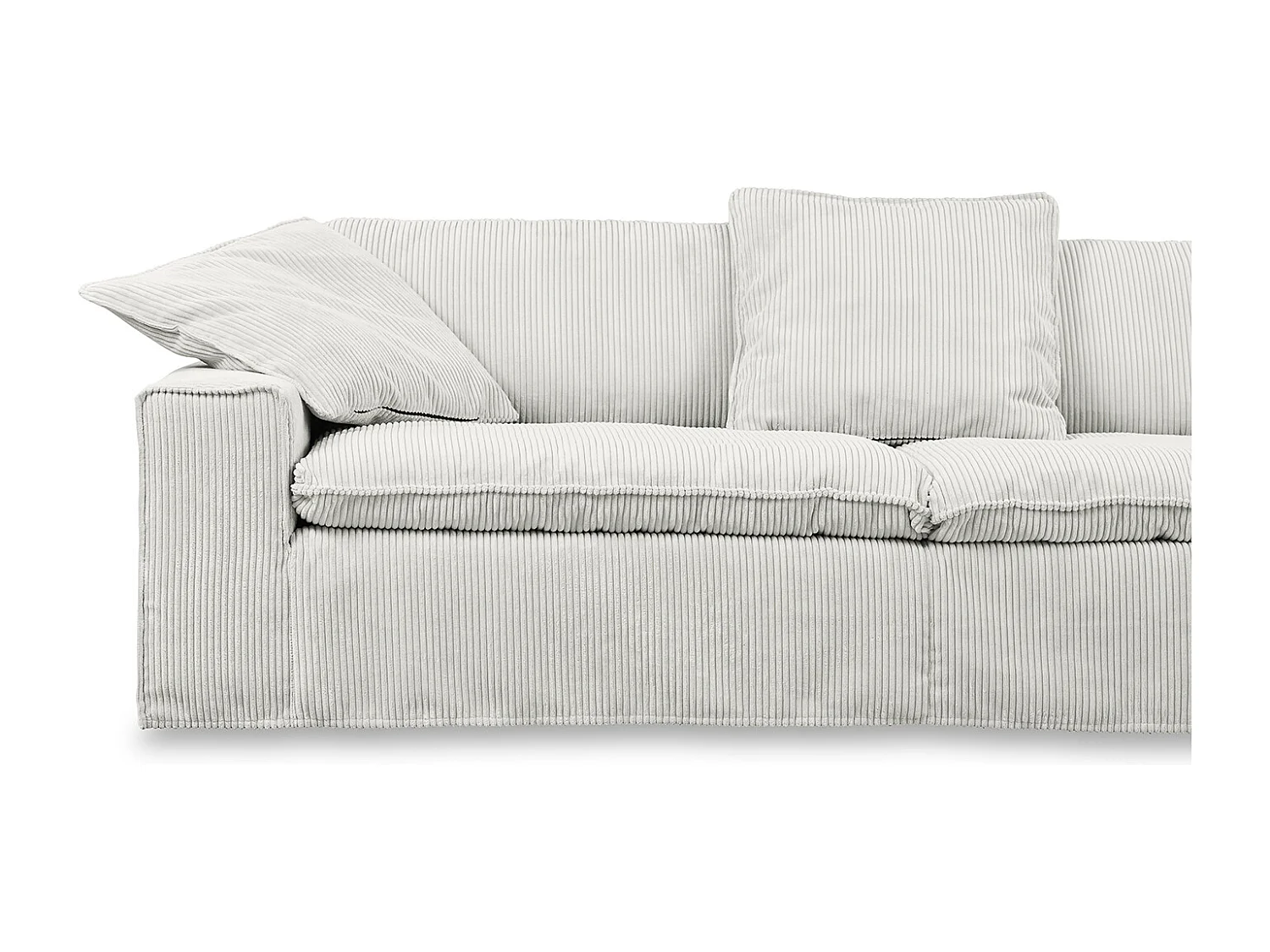 Bank - Lichtgrijs Koord - NETTA