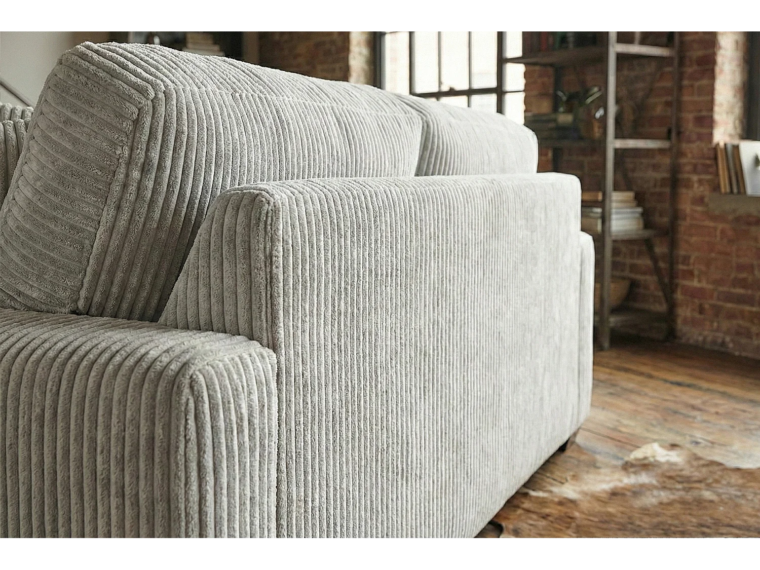 Bank - Lichtgrijs Koord - NETTA