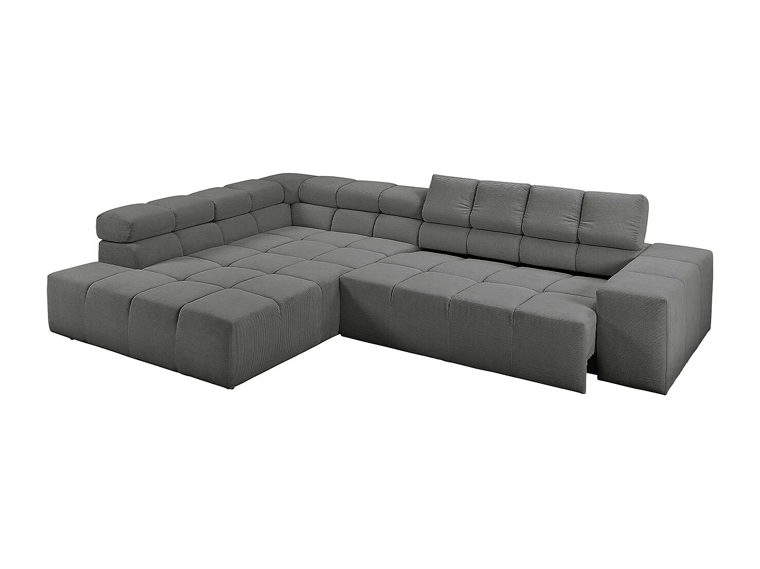 Divano - antracite Velluto a coste - NEVADA