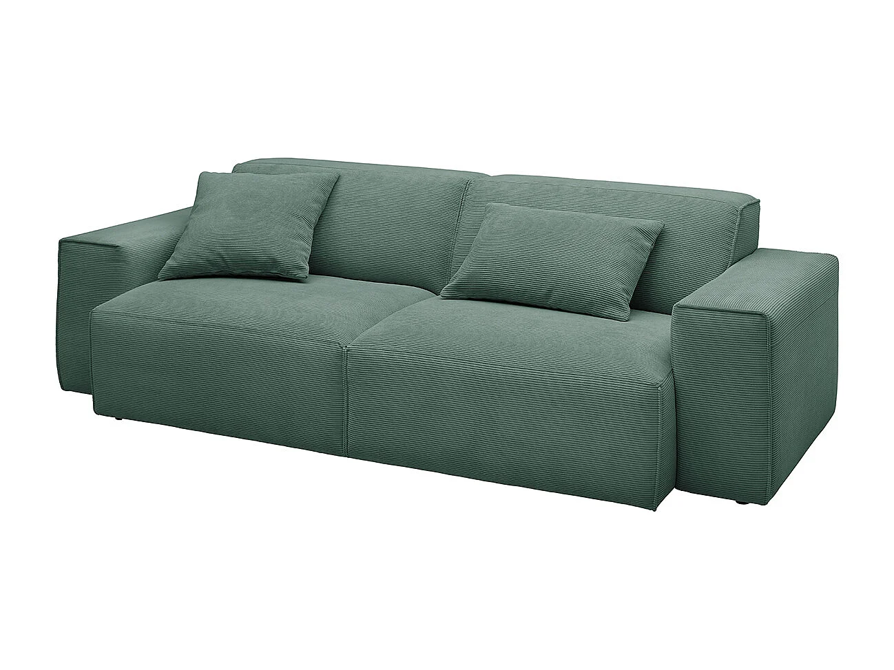 Sofa - Smaragdgrün Cord - RANI