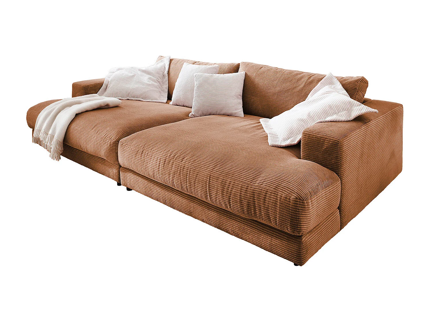 Bigsofa - Braun Cord - MADELINE
