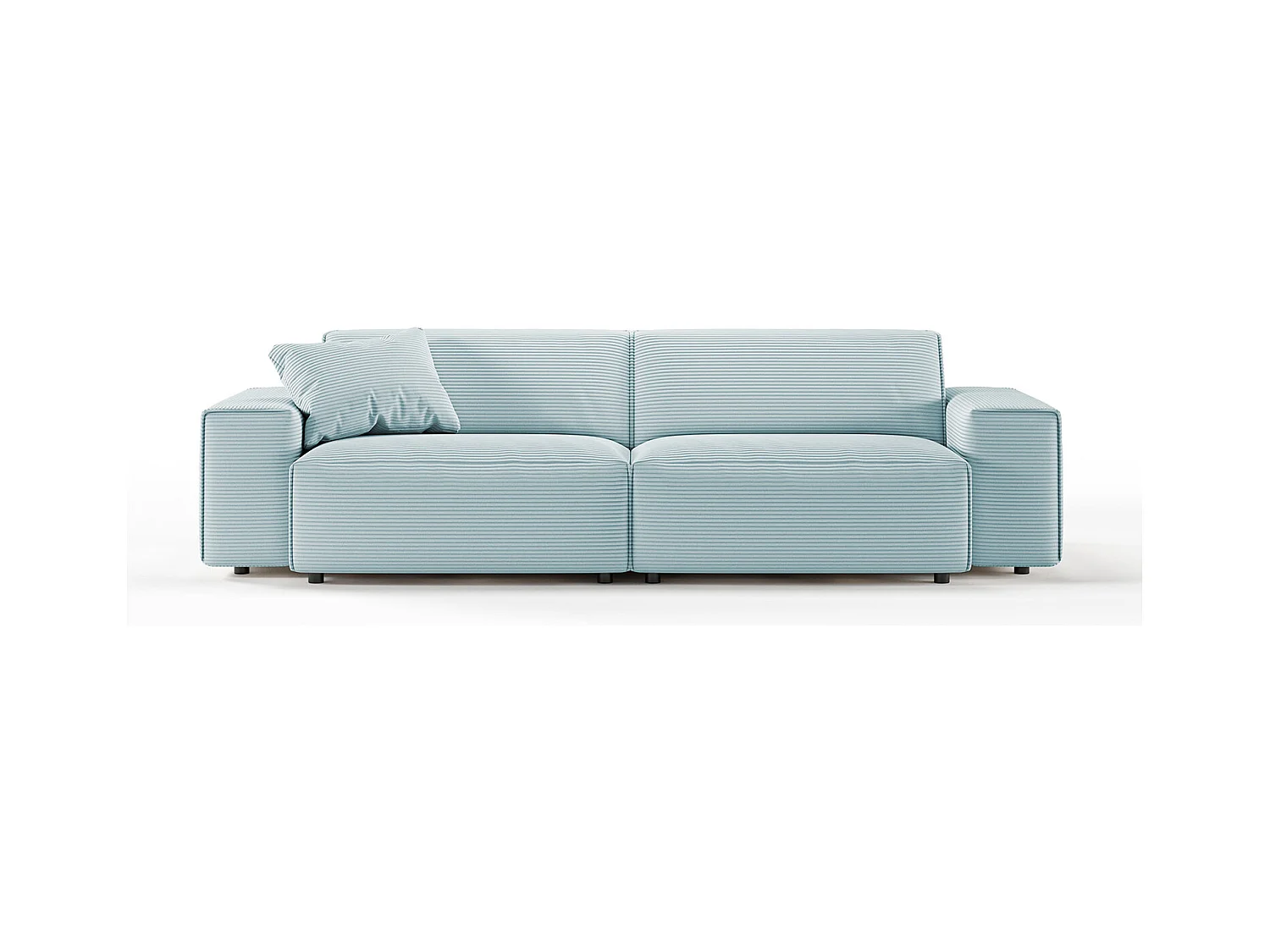 Sofa - Hellblau Cord - RANI