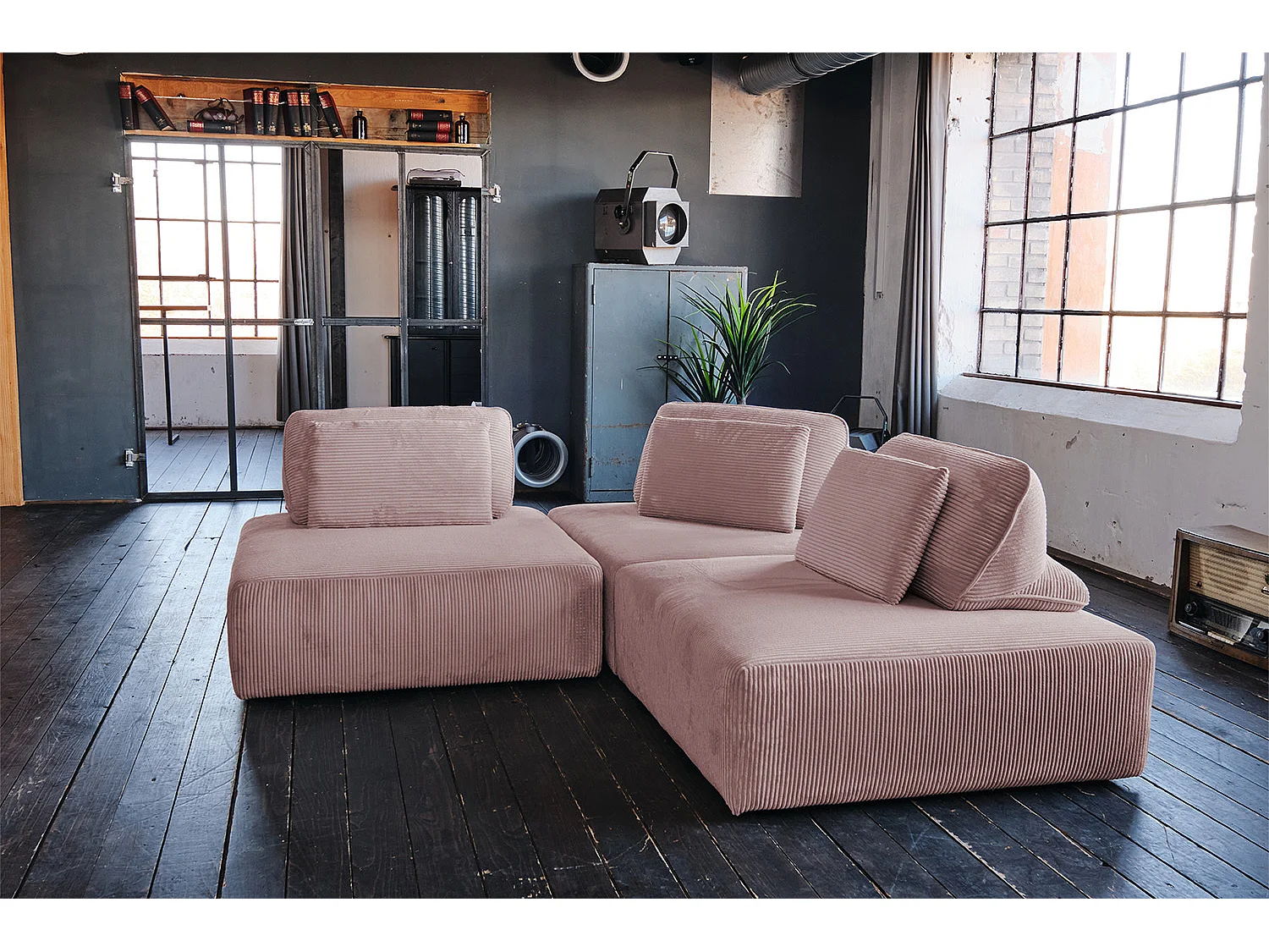 Modulaire - Roze Koord - WIOLO SOFT