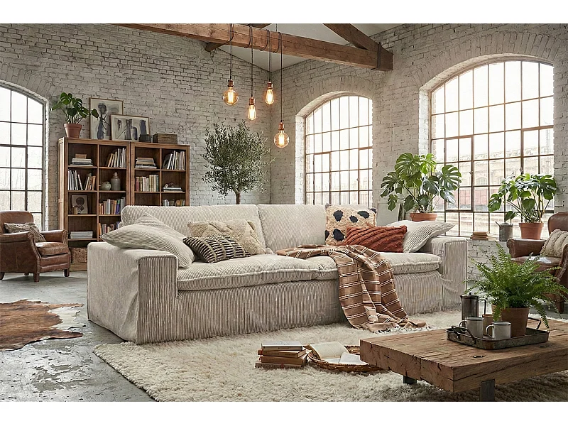 Bank - Crème wit Koord - NETTA