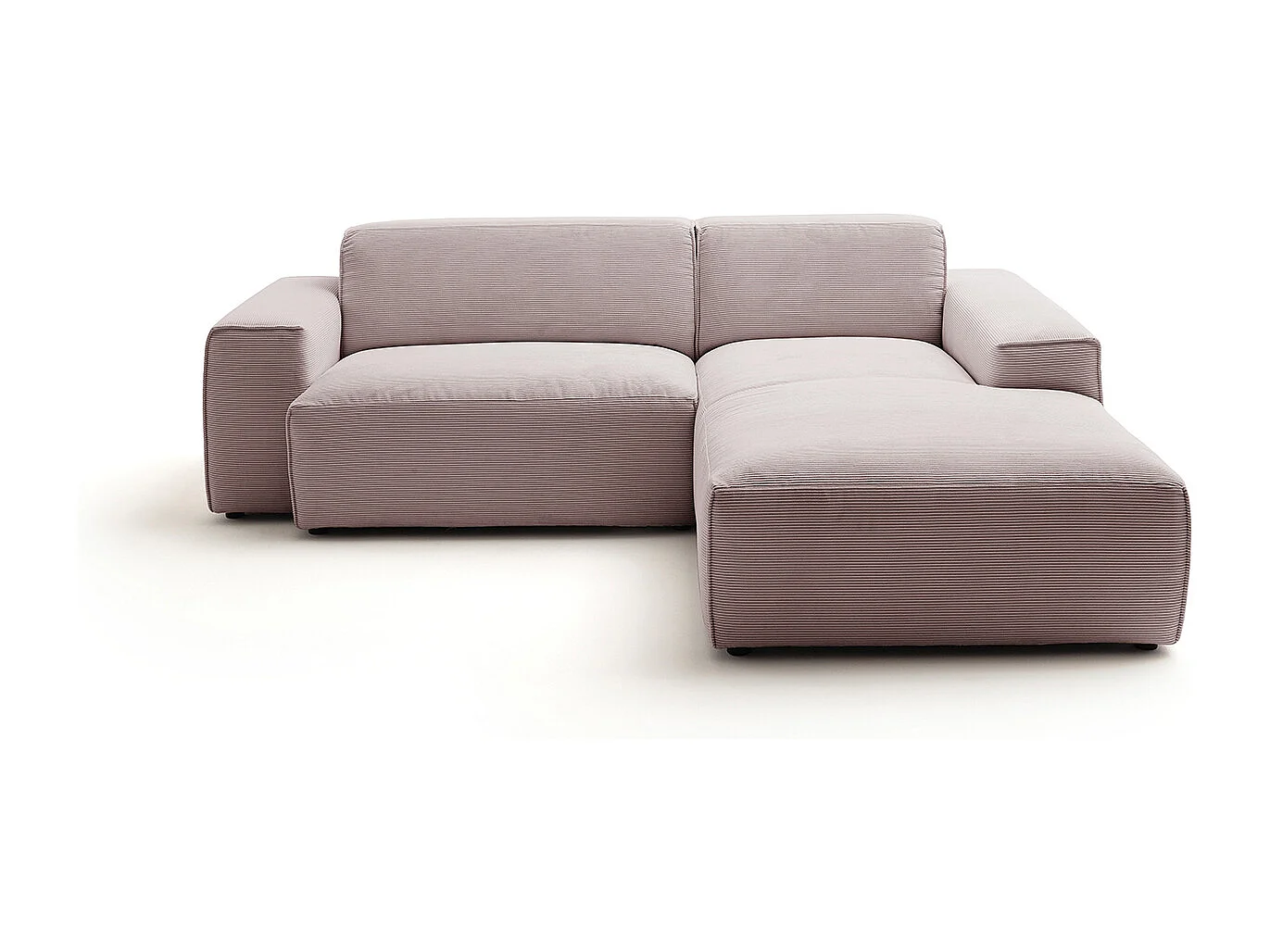 Ecksofa - Pink Cord - RANI