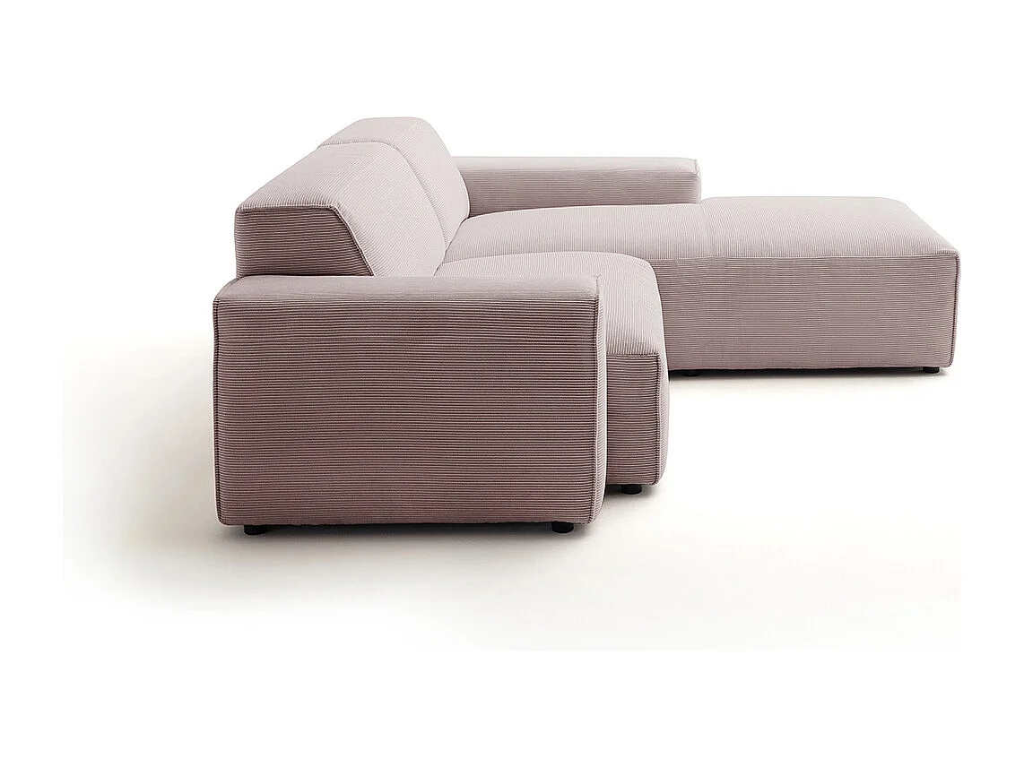 Ecksofa - Pink Cord - RANI