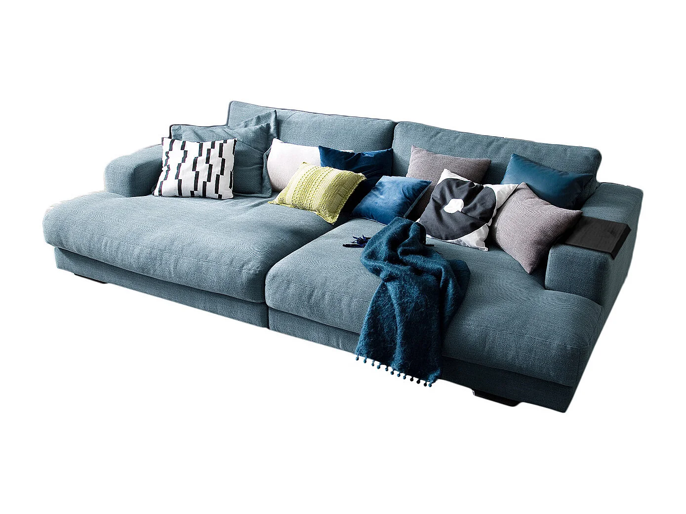 Grote - Benzine Geweven stof - MADELINE