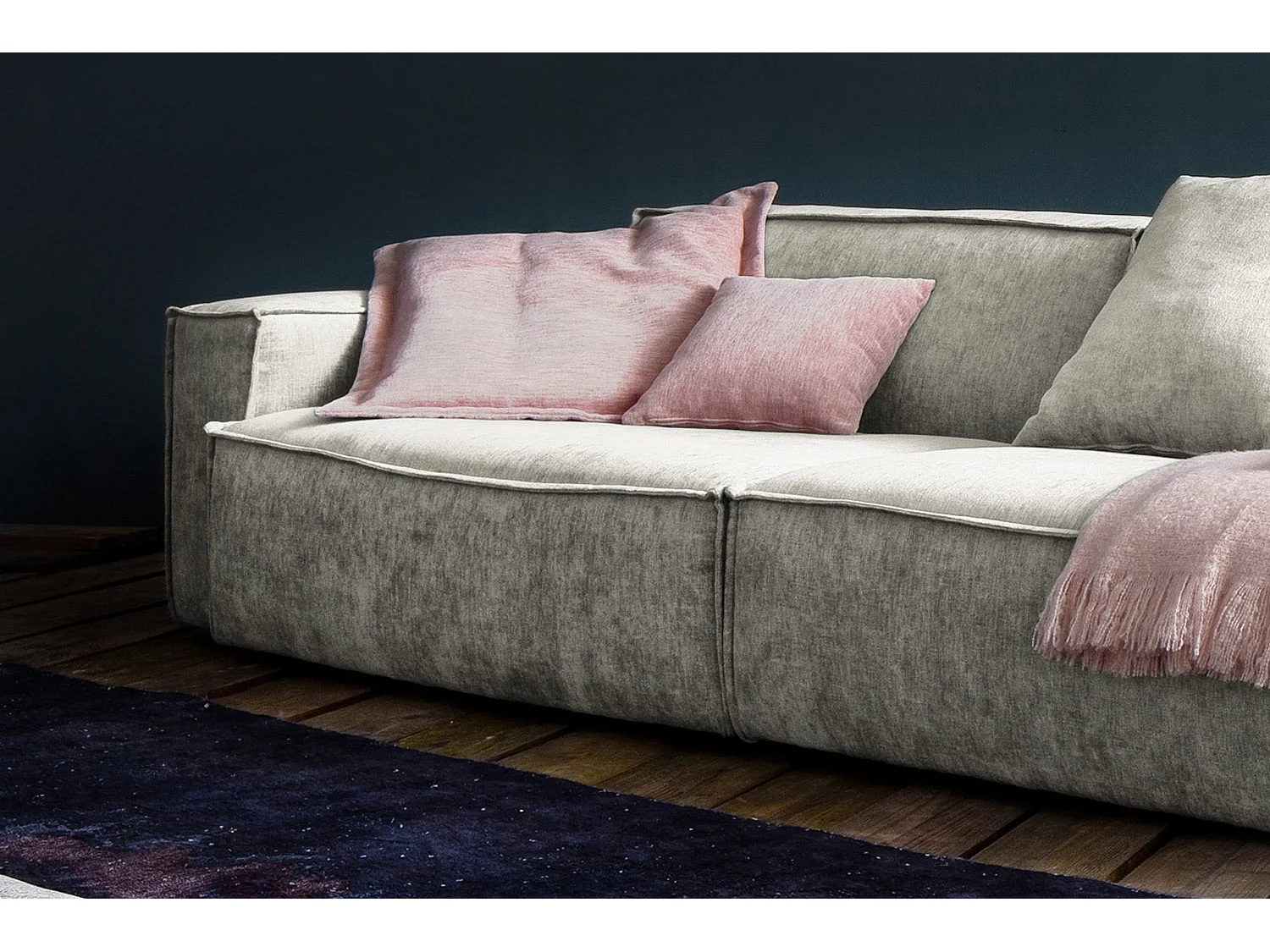 Reuzenbank - Beige Geweven stof - SAMU